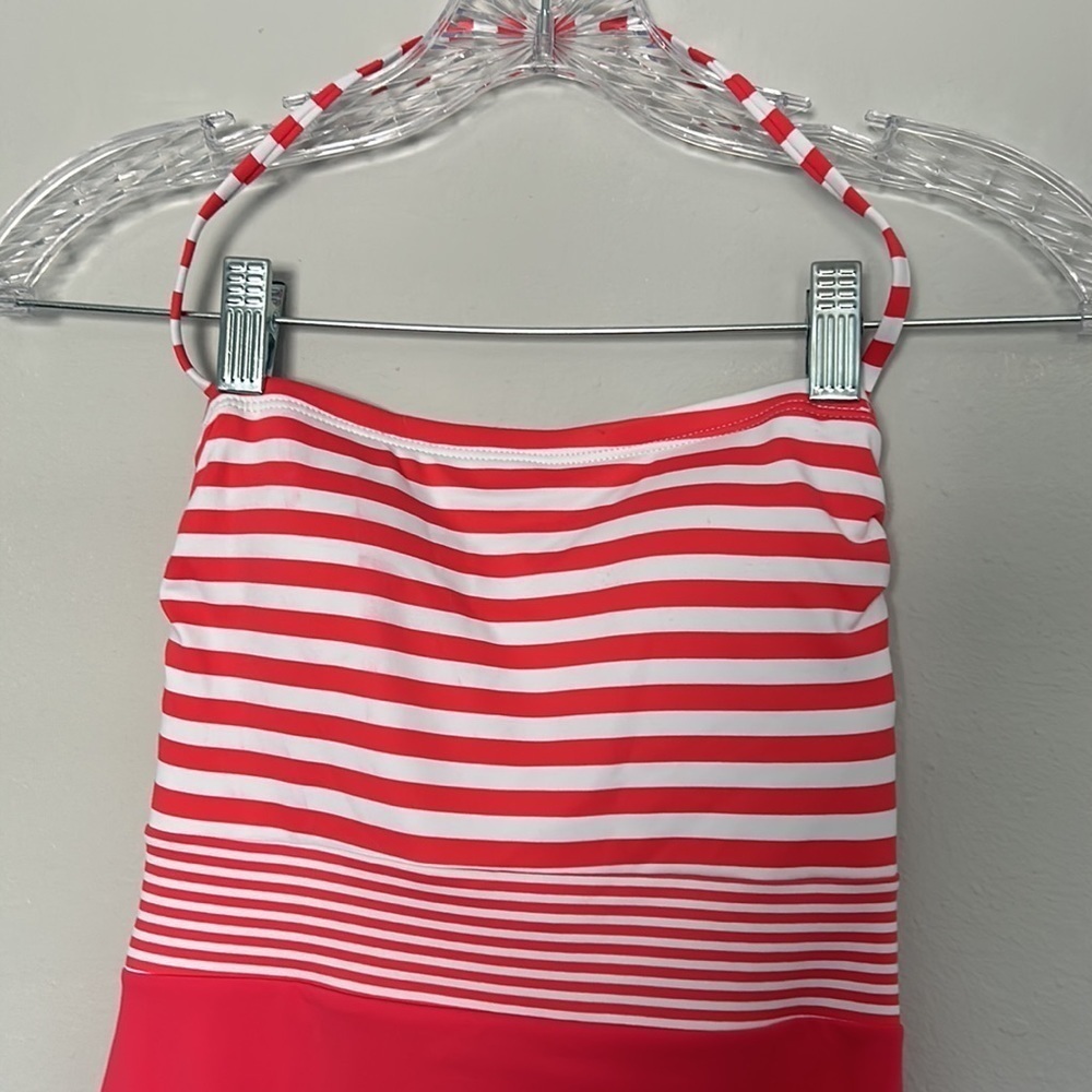 NWT Tommy Bahama Breaker Bay Stripe Bandeau one piece swimwear. Women’s size 4. - Picture 4 of 10
